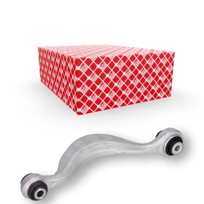 Abbildung von FEBI BILSTEIN 183067 Querlenker mit Gummilagern oben, Hinterachse rechts, hinten Aluminium BMW: 5 Limousine, 7
