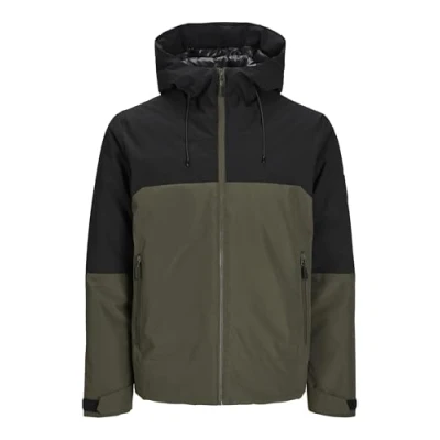 Abbildung von Jack &amp; Jones Kurzjacke &quot;JCOAIDEN TRANSITIONAL JACKET SN&quot;, mit Kapuze