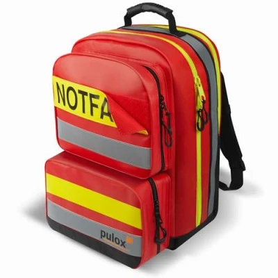 Abbildung von pulox Erste Hilfe Set Rucksack Großer Notfallrucksack in Rot aus Plane