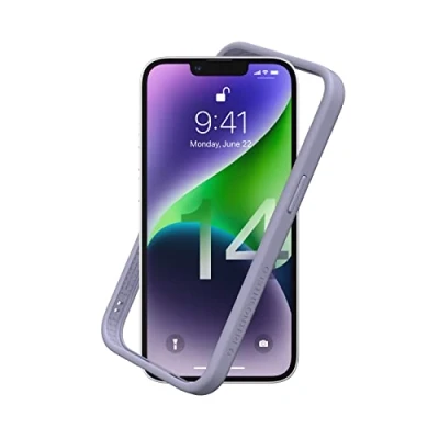 Abbildung von RhinoShield Bumper Case kompatibel mit [iPhone 14] CrashGuard NX Stoßdämpfende Schutzhülle im schlanken Design 3.5 Meter Fallschutz Lavender