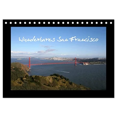 Abbildung von Wunderbares San Francisco (Tischkalender 2025 DIN A5 quer), CALVENDO Monatskalender