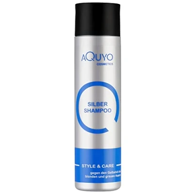 Abbildung von Style &amp; Care Silber Shampoo, Anti Gelbstich Shampoo für graues, hell gefärbtes oder blondes Haar (250ml) Silbershampoo spendet Feuchtigkeit und steigert Farbbrillanz blondiertes