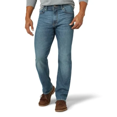 Abbildung von Lee Herren Extreme Motion Regular Straight Jeans, nachteule, 32W / 32L