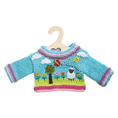 Abbildung von Puppen Strickpullover, klein, Gr. 28 35 cm