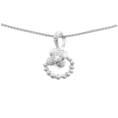 Abbildung von Orphelia Damen Kette aus 925er Sterlingsilber mit Anhänger Silber ZH 4850