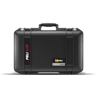 Abbildung von PELI 1485 Air Leichter Schutzkoffer für Fotografieausrüstung, Wasser und Staubdicht, 18L Volumen, Mit TrekPak Einteilungssystem (Anpassbar), Farbe: Schwarz