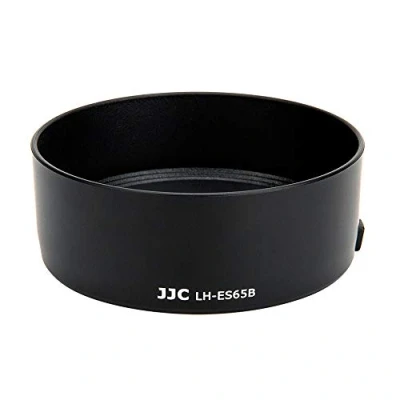 Abbildung von JJC Bajonett Gegenlichtblende, Ersetzt Canon Streulichtblende ES 65B für RF 50mm F1.8 STM Objektiv Sonnenblende bei EOS R R5 R6 RP C70 DSLR Kamera Fotofotografie