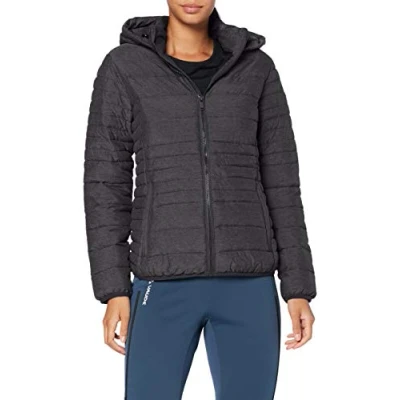 Abbildung von CMP Damen Melangejacke mit verdeckter Kapuze, B.Blue Mel., D42