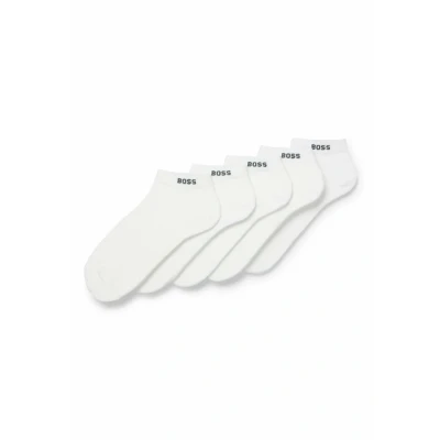 Abbildung von BOSS 5PACK AS UNI CC Socken, Herren, Größe: 39 42, White