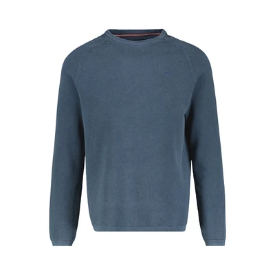 Abbildung von LERROS Strickpullover, mit Logoprägung an der Brust