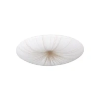 Abbildung von Eglo 900498 Deckenleuchte NIEVES 1 Kunststoff weiss, gold LED 10W 3000K H:6cm Ø31cm