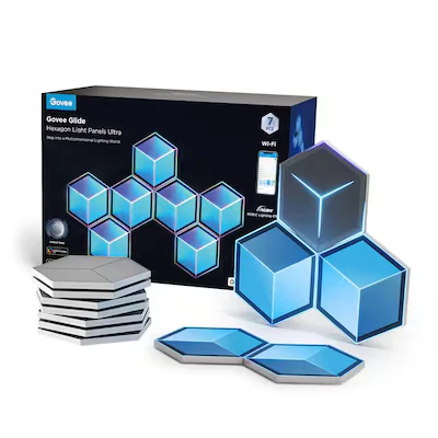 Abbildung von 0 Govee RGBIC Glide Hexa Light Panels Ultra 7 Stück
