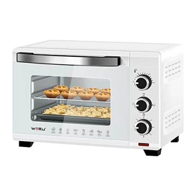 Abbildung von Woltu Minibackofen, Mini Backofen 21L,1280W,Timer 60 Min
