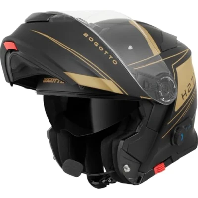 Abbildung von Bogotto Motorradhelm H271 Taog Bluetooth Klapphelm