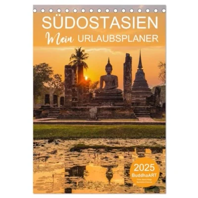 Abbildung von SÜDOSTASIEN Mein URLAUBSPLANER (Tischkalender 2025 DIN A5 hoch), CALVENDO Monatskalender