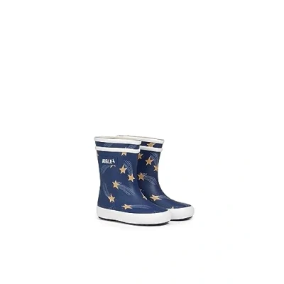 Abbildung von Aigle Jungen Unisex Kinder Baby FLAC PLAY2 Gummistiefel, Starship, 19 EU