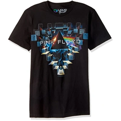 Abbildung von Liquid Blue Pink Floyd Herren T Shirt, Space Window, kurzärmelig, Schwarz, L