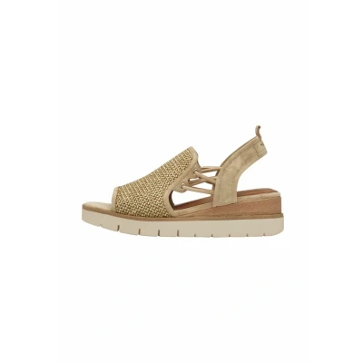 Abbildung von Tamaris Damen Klassische Ballerinas, Frauen Flats,Comfort Lining,TOUCHit Fußbett,Slip ons,klassisch elegant,Ballerinen,TAN,40 EU