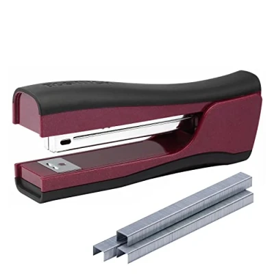 Abbildung von Bostitch Office Dynamo B696R MAG, Stand Up Hefter mit integriertem Bleistiftspitzer, Klammerentferner und Klammeraufbewahrung