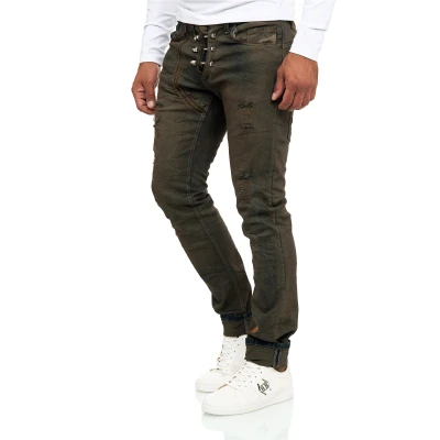 Abbildung von KINGZ Bequeme Jeans, mit toller Retroverwaschung