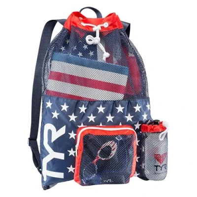 Abbildung von TYR Rucksack Big Mesh Mummy red/Navy, 20 L