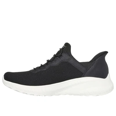 Abbildung von Skechers Wide Fit Chaos Sneaker low, Damen, Größe: 37, Black knit/trim Schuhe