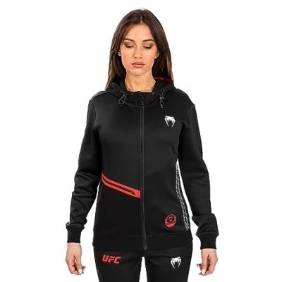 Abbildung von Venum UFC Adrenaline Damen Fight Week Zip Hoodie Schwarz XL