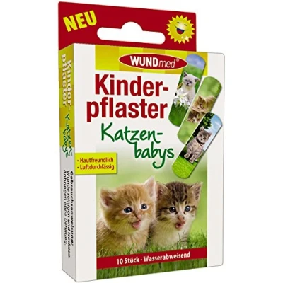 Abbildung von Kinderpflaster Katzenbabys 10 St