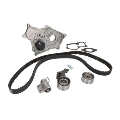Abbildung von CONTITECH CT1043WP1 Wasserpumpe + Zahnriemensatz mit Spanndämpfer, Spannrolle 178 TOYOTA: Avensis Verso, RAV4 II SUV, I Kombi