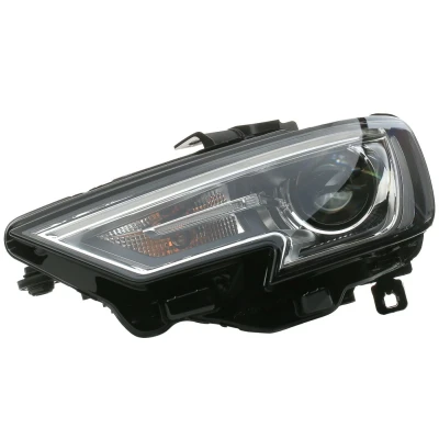 Abbildung von VALEO ORIGINAL PART 046814 Scheinwerfer links LED für Rechtsverkehr mit Stellmotor LWR, ohne Steuergerät Xenon AUDI: A3 Schrägheck kfzteile,