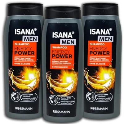 Abbildung von TopDeal 3 er Pack ISANA MEN Shampoo Energy Effect x 300 ml