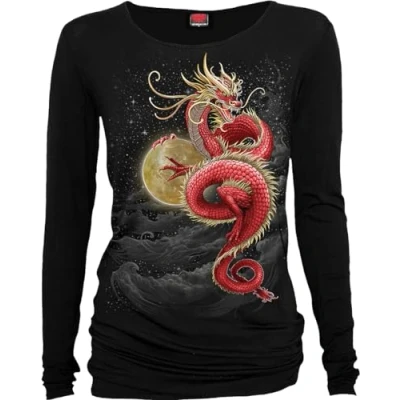 Abbildung von Spiral Damen F440 M Kapuzenpullover, Schwarz,