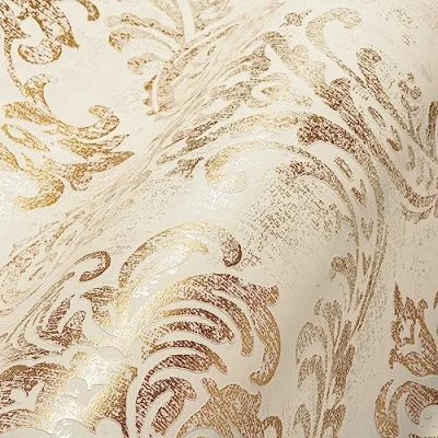 Abbildung von living walls Vliestapete &quot;Metropolitan Stories. Travel Styles. Ornament Tapete&quot;, metallic, Tapete Klassisch Elegant Barock Vintage Optik Shabby Chic