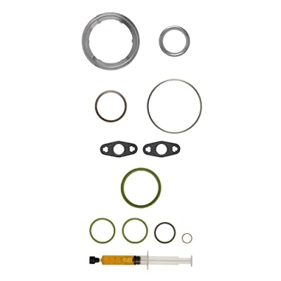 Abbildung von AJUSA JTC12317 Montagesatz, Lader with studs, syringe oil mit Dichtungen BMW: 3 Limousine, 1 Schrägheck, X5