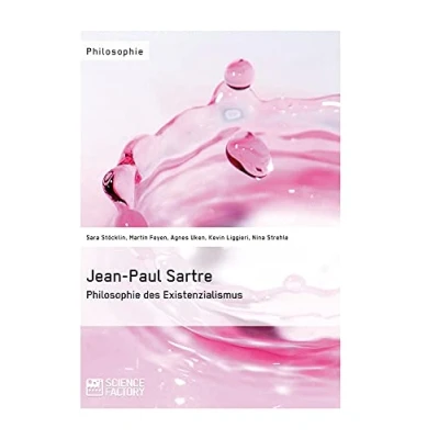 Abbildung von Jean Paul Sartre. Philosophie des Existenzialismus