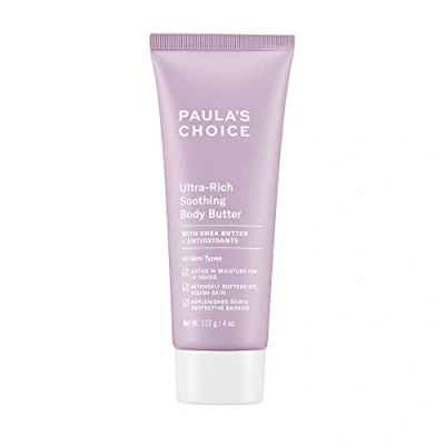 Abbildung von Paula&#039;s Choice Clinical Ultra Rich Soothing Body Butter with Shea and Antioxidants for Dry Extra Sensitive Skin 4 oz by