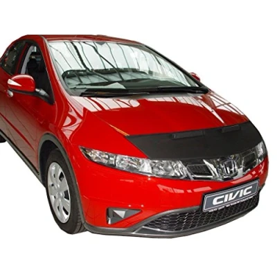 Abbildung von AB 00083 AUTO Bra kompatibel mit Honda Civic Bj. 2006 2012 Haubenbra Steinschlagschutz Tuning Bonnet