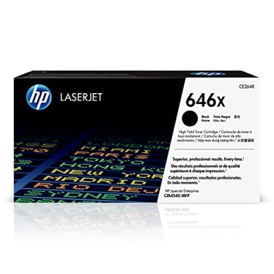Abbildung von HP 646X (CE264X) Schwarz Toner Hohe Kapazität