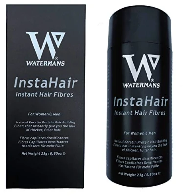 Abbildung von InstaHair Best Hair Building Fibers Dark Brown 23g Haarfasern für Männer und Frauen, Haarausfall Concealer