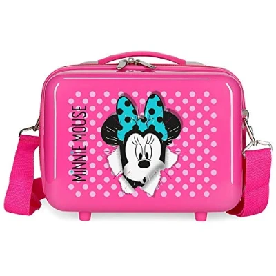 Abbildung von Disney Minnie Sunny Day Anpassungsfähiger Schönheitsfall Rosa 29x21x15 cms ABS