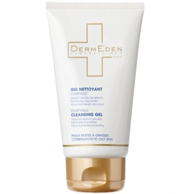 Abbildung von DermEden Klärendes Reinigungsgel 150 ml Entfernt Unreinheiten und reduziert überschüssiges Sebum Gleicht sanft Unregelmäßigkeiten des Teints aus Französische Herstellung