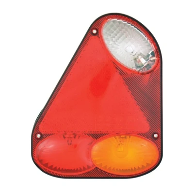 Abbildung von CARPOINT 0414045 Rückleuchte rechts P21W, P21/5W, R10W schwarz 12V mit Kabel