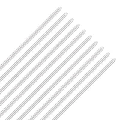 Abbildung von LAVMHAB 6063 Aluminium Rundstab 3mm x 300mm, solide runde Schäfte Stäbe für DIY Bastelmodelle (10 Stück)
