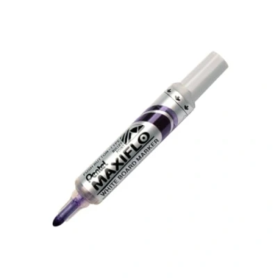 Abbildung von Pentel MWL5M V Whiteboard Marker Maxiflo mit Pumpsystem Rundspitze, 2.5 mm, 1 Stück, violett