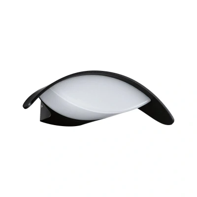 Abbildung von Paulmann 94765 LED Außenwandleuchte Mesana IP44 66mm 3000K 12W 800lm 230V Anthrazit Aluminium