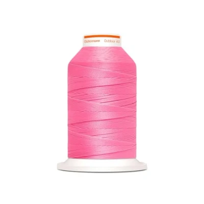 Abbildung von Outdoor 40 den speziellen Nähfaden für Textilien. No. Länge 400m UV beständiges Nähgarn 798300 (Rosa 4941)