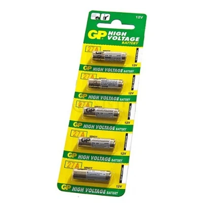 Abbildung von GP 12v Hoch Voltzahl Batterie 27A [5 Stück]