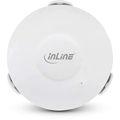 Abbildung von InLine SmartHome Feuchtigkeitssensor, Feuchtigkeit, Kabellos, WLAN, 802.11b, 802.11g, Wi Fi 4 (802.11n), 45 m, Weiß