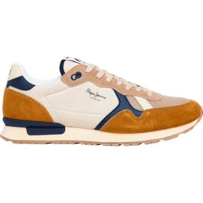Abbildung von Pepe Jeans Herren Brit Camp M Sneak, Brown Tobacco Brown, 44.5 EU
