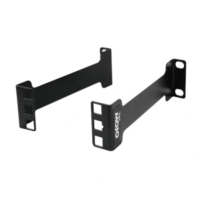 Abbildung von Tecmojo Server Rack Tiefenverlängerung, 1U, 15,24 cm, TAA konform, versenkter Adapter, Montage Adapter Set, Netzwerk Verlängerung
